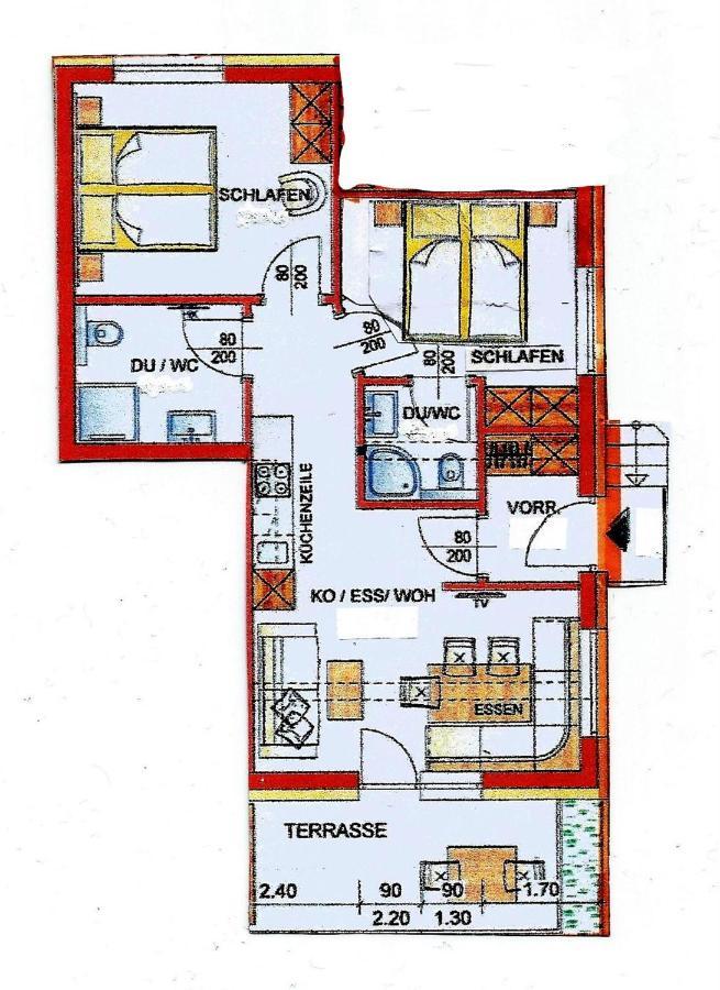 אלמאו Appartement Ingrid מראה חיצוני תמונה